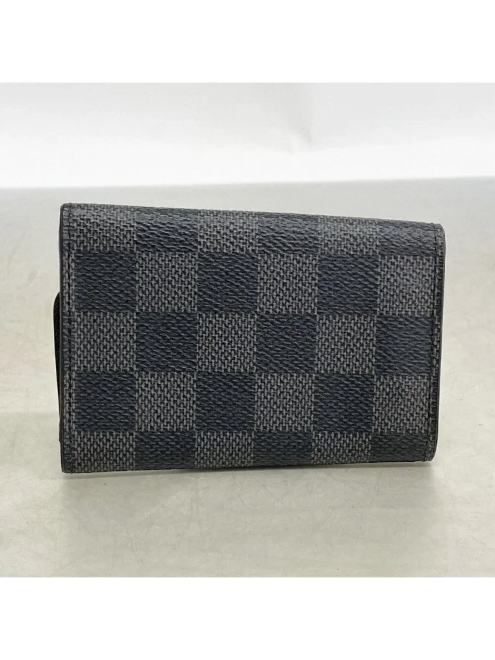 Louis Vuitton Key Case Damier Graphite Multicles 6 Black Gray Key Holder